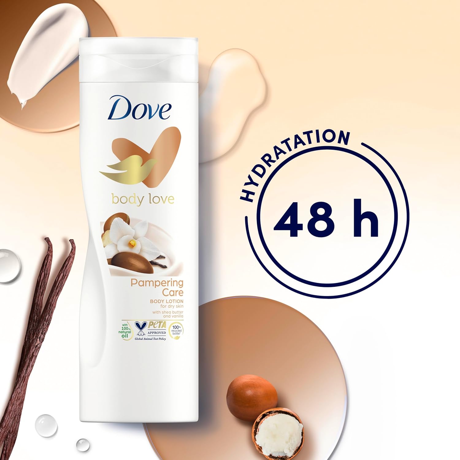 Thumbnail 2 de Dove Body Love Pampering Care 400 ml