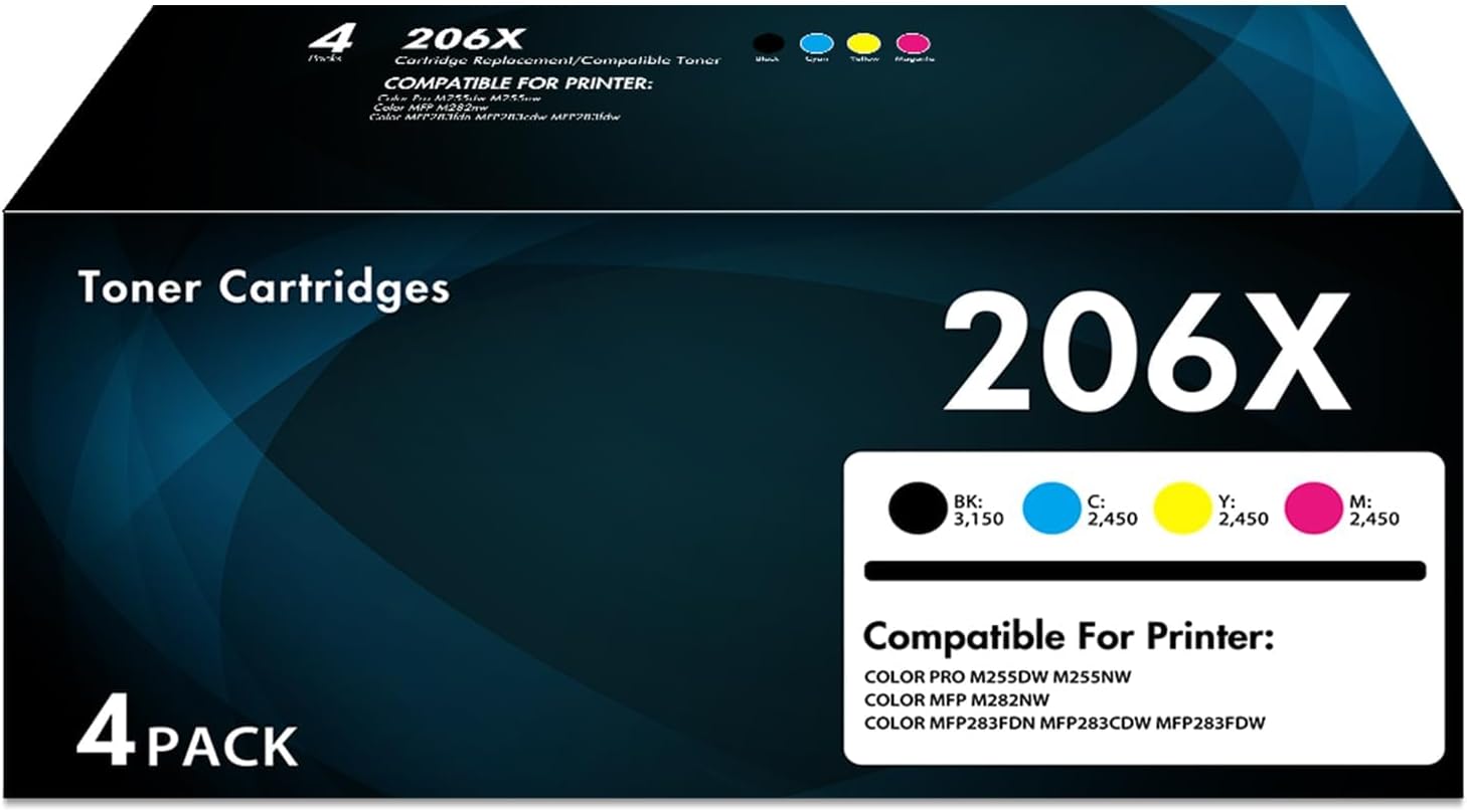 Detalle de PRINKUS Toner Cartridge Set 206X