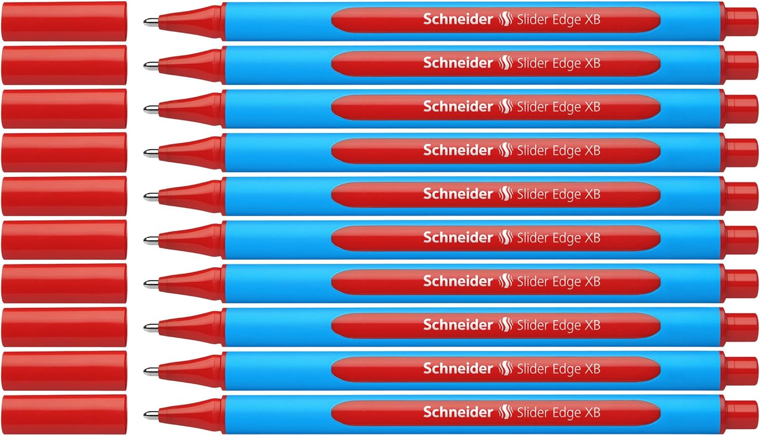 Detalle de Schneider Slider Edge XB Kugelschreiber – 10er Pack rot