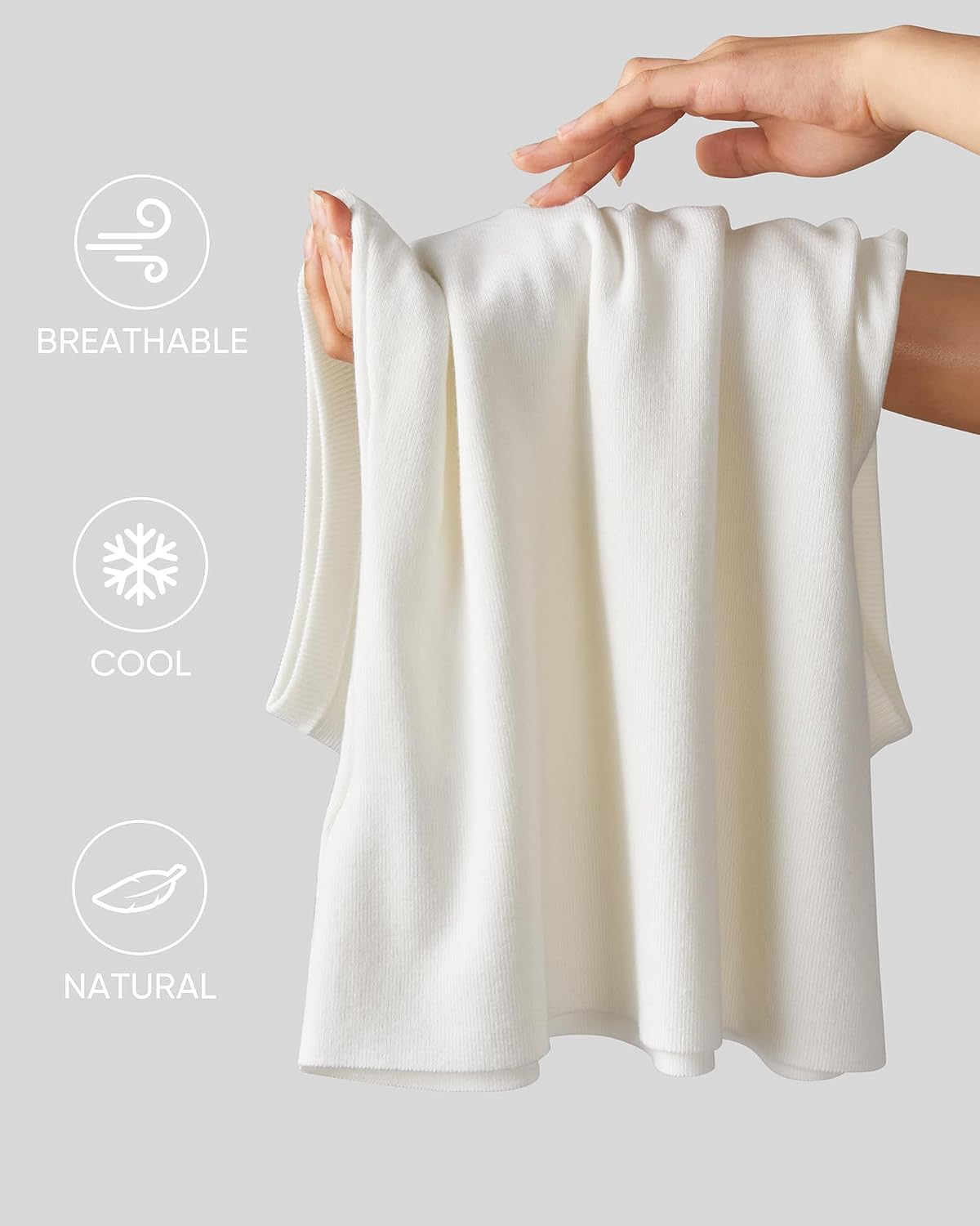 Thumbnail 6 de Arach&Cloz Women’s Wool-Blend Sleeveless Mock-Neck Sweater Tank