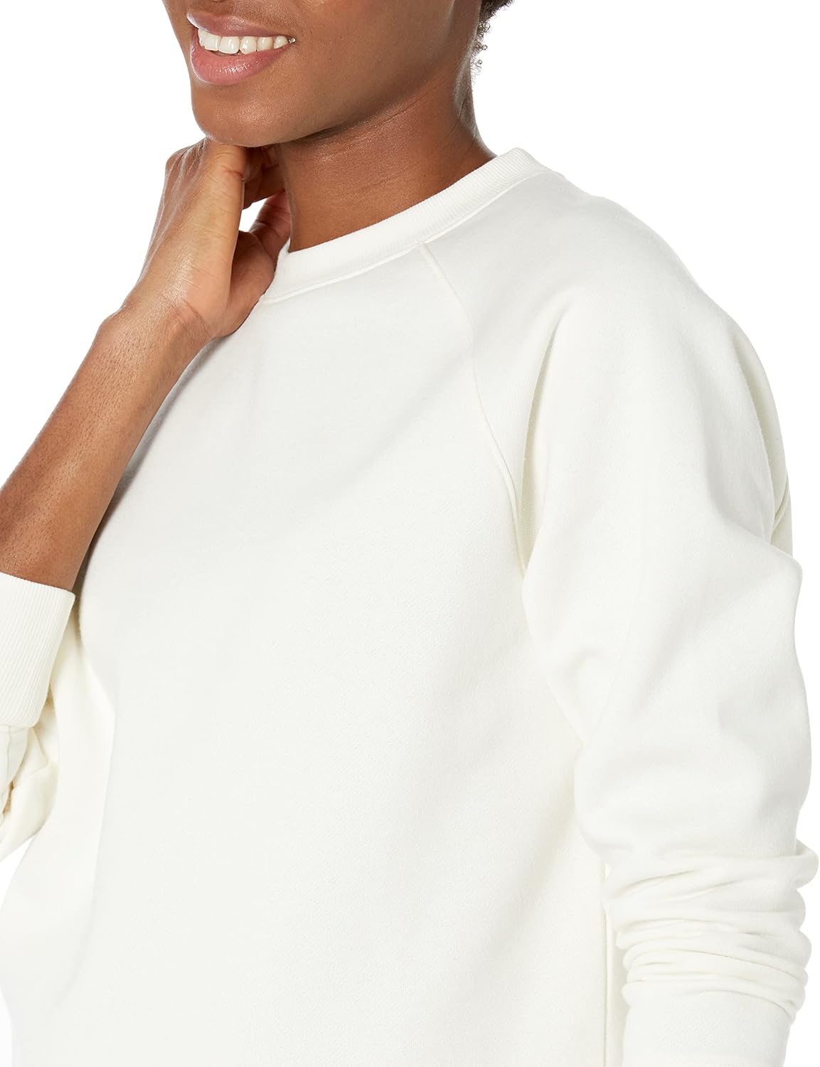 Thumbnail 2 de Sweat-shirt femme Amazon Essentials à col rond et manches longues, coupe décontractée (grandes tailles)