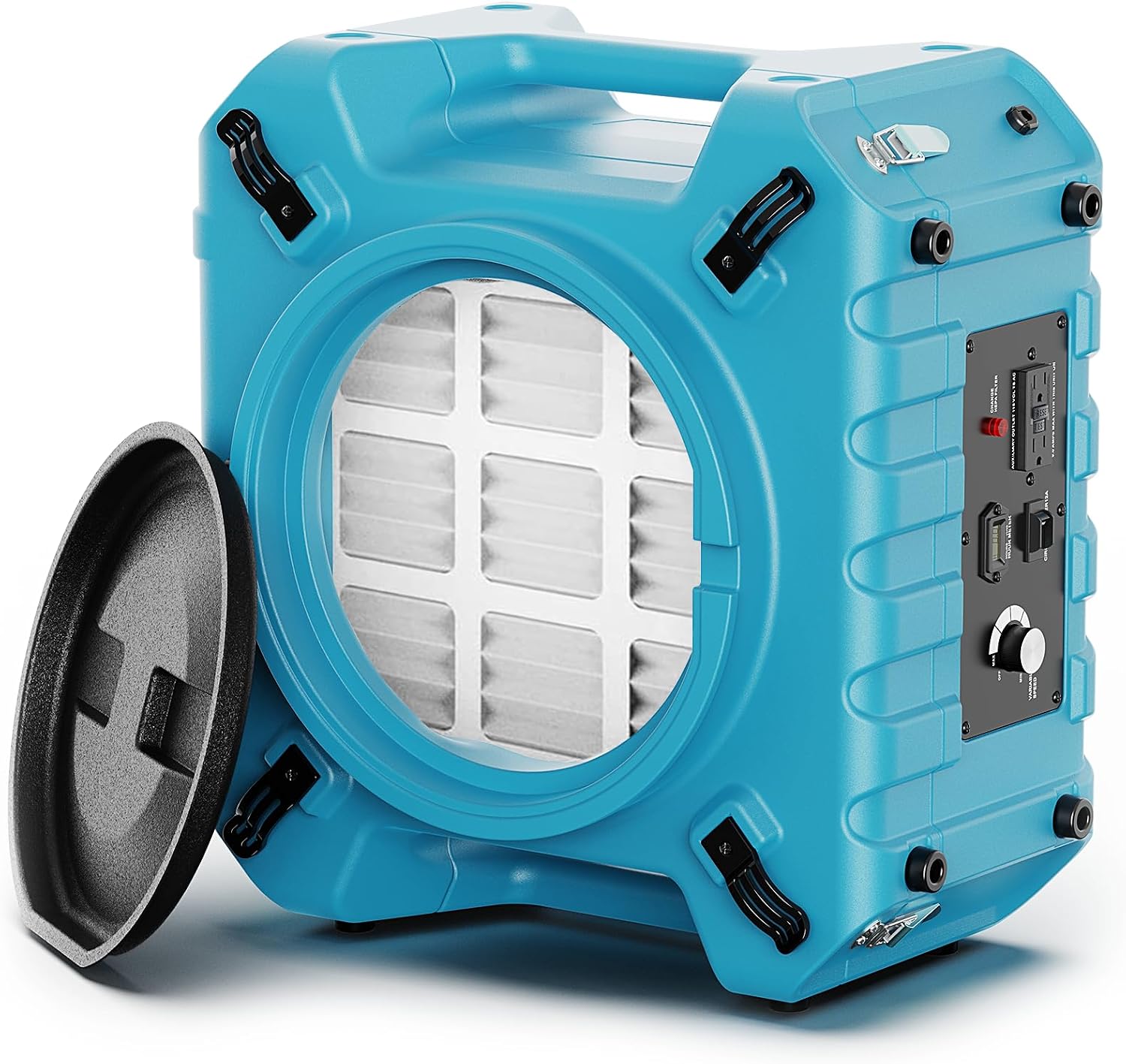 Detalle de ALORAIR PureAiro HEPA Pro 870 Air Scrubber with 3-Stage Filtration and UV-C