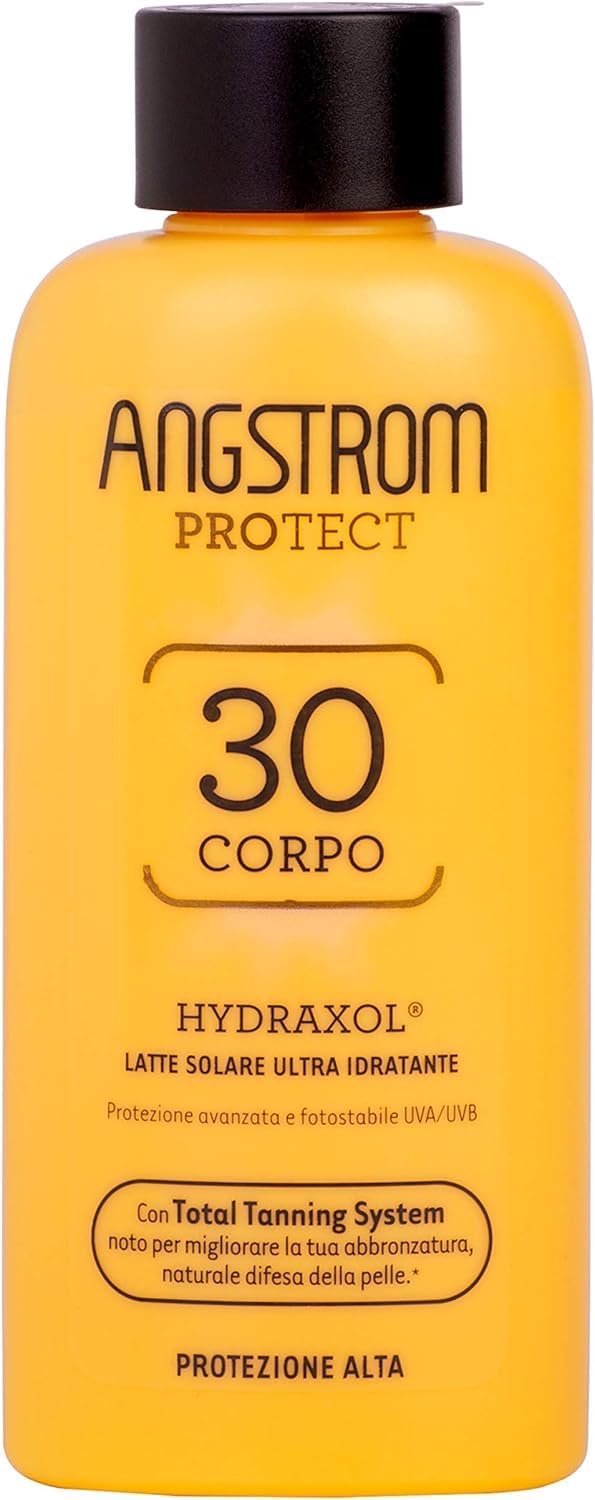 Detalle de ANGSTROM Protect Latte Solare Corpo SPF 30: latte solare idratante per pelli sensibili, 200 ml