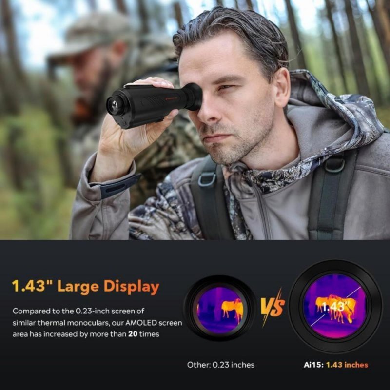 Detalle de GTshare Superresolución AI monocular térmico 32 GB