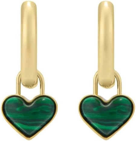 Thumbnail 6 de Fossil Damen Ohrringe aus goldfarbenem Edelstahl mit Ringverschluss – klassisch, zeitlos, knitterfrei