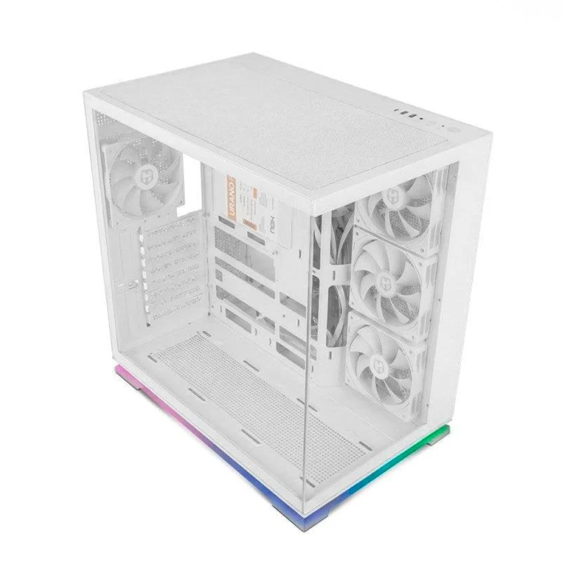 Detalle de NeoPC Ryzen 7 5700G: PC de sobremesa blanco con 8 GB DDR4, 240 GB SSD y Windows 11 Pro