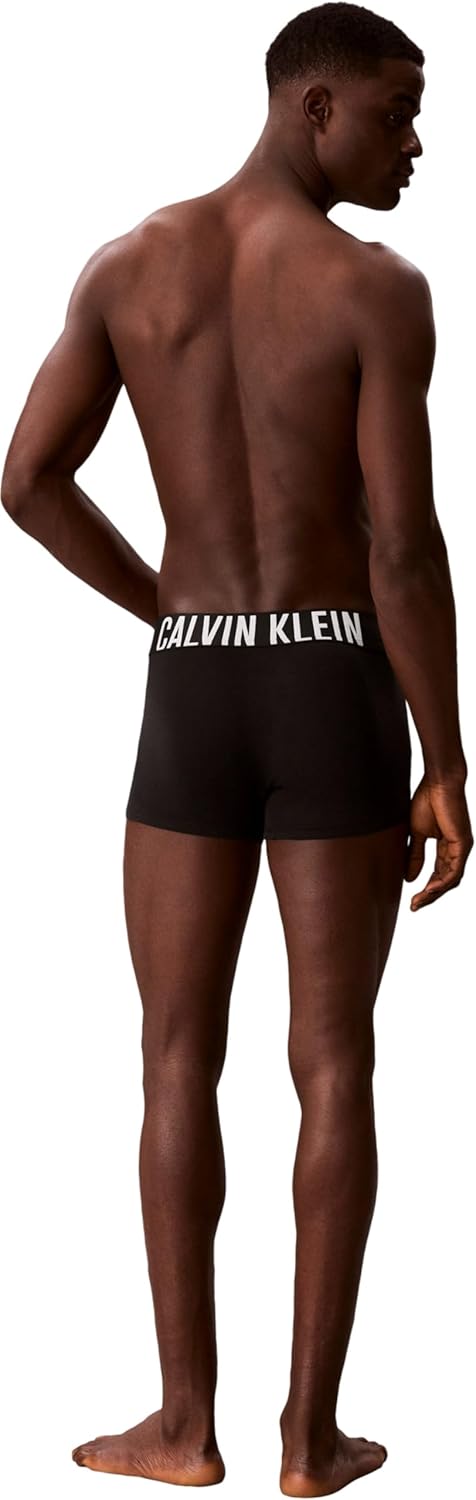 Detalle de Calvin Klein Mens 'Intense Power' Trunk (3-Pack) – Practical everyday comfort