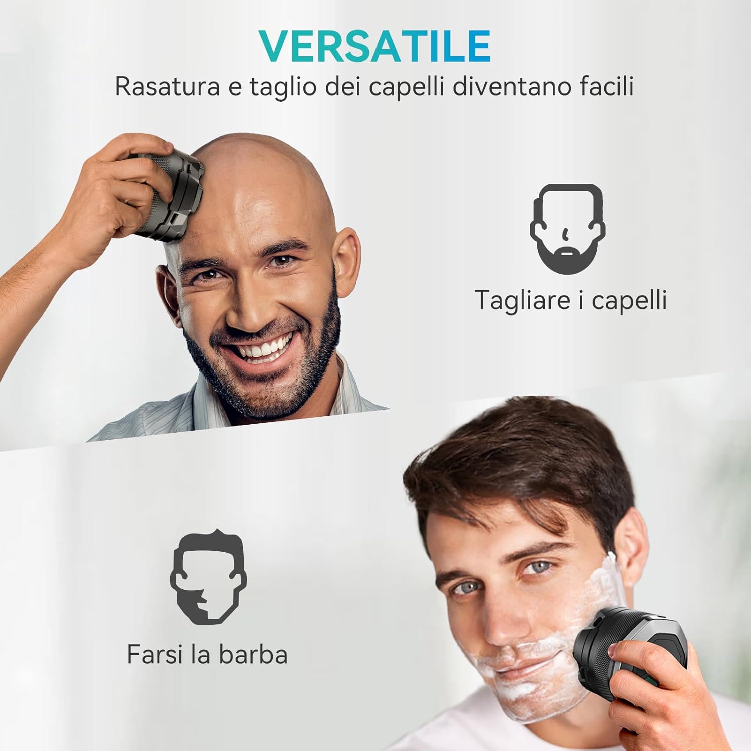 Thumbnail 3 de kensen Kit Rasoio Testa Calva 160 Minuti