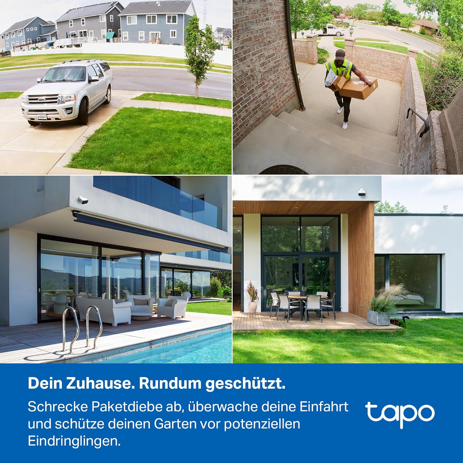 Thumbnail 3 de Tapo C400 Außenkamera Akku – kabellos, 1080p, IP65, Zwei-Wege-Audio