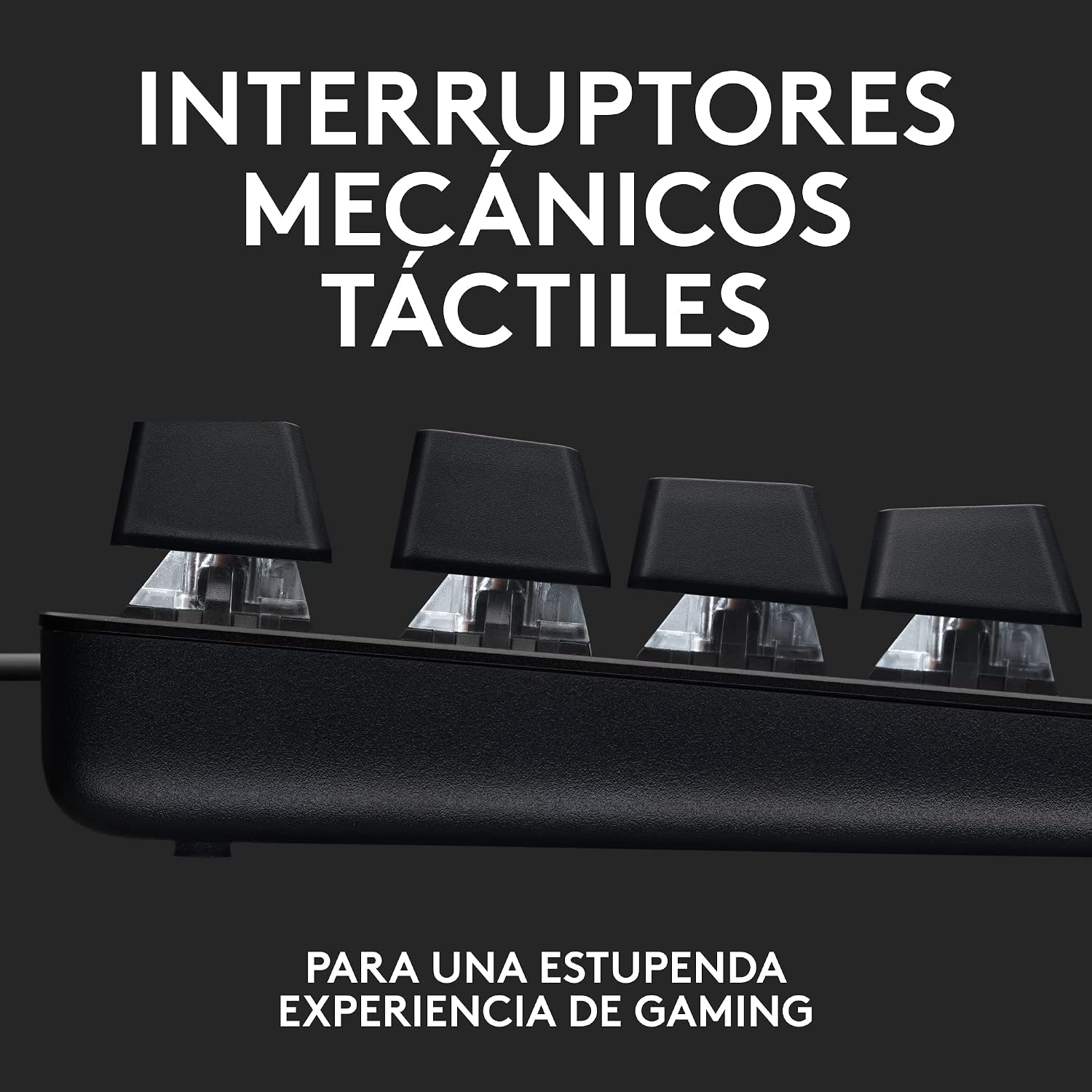 Detalle de Logitech G413 SE teclado mecánico 104 teclas