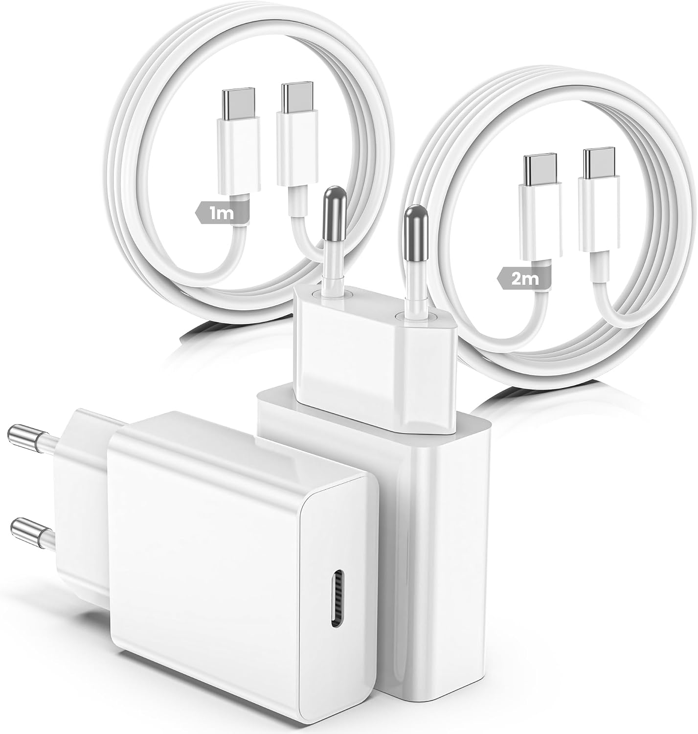 Thumbnail 6 de Caricabatterie PD 20W con cavo USB C 2m per iPhone e iPad