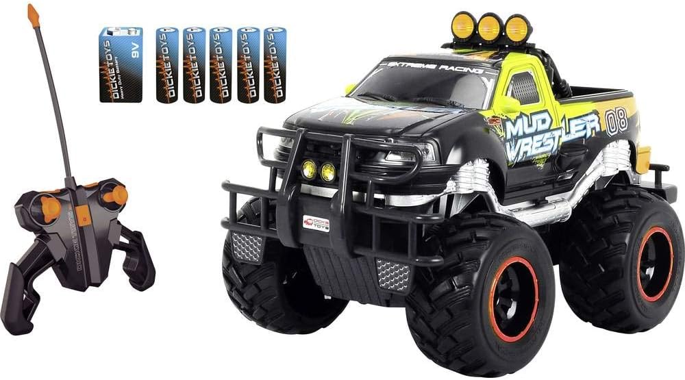 Detalle de Dickie Toys 201119455 Ford F150 Mud Wrestler RC-monstertruck, 30 cm, tot 10 km/u