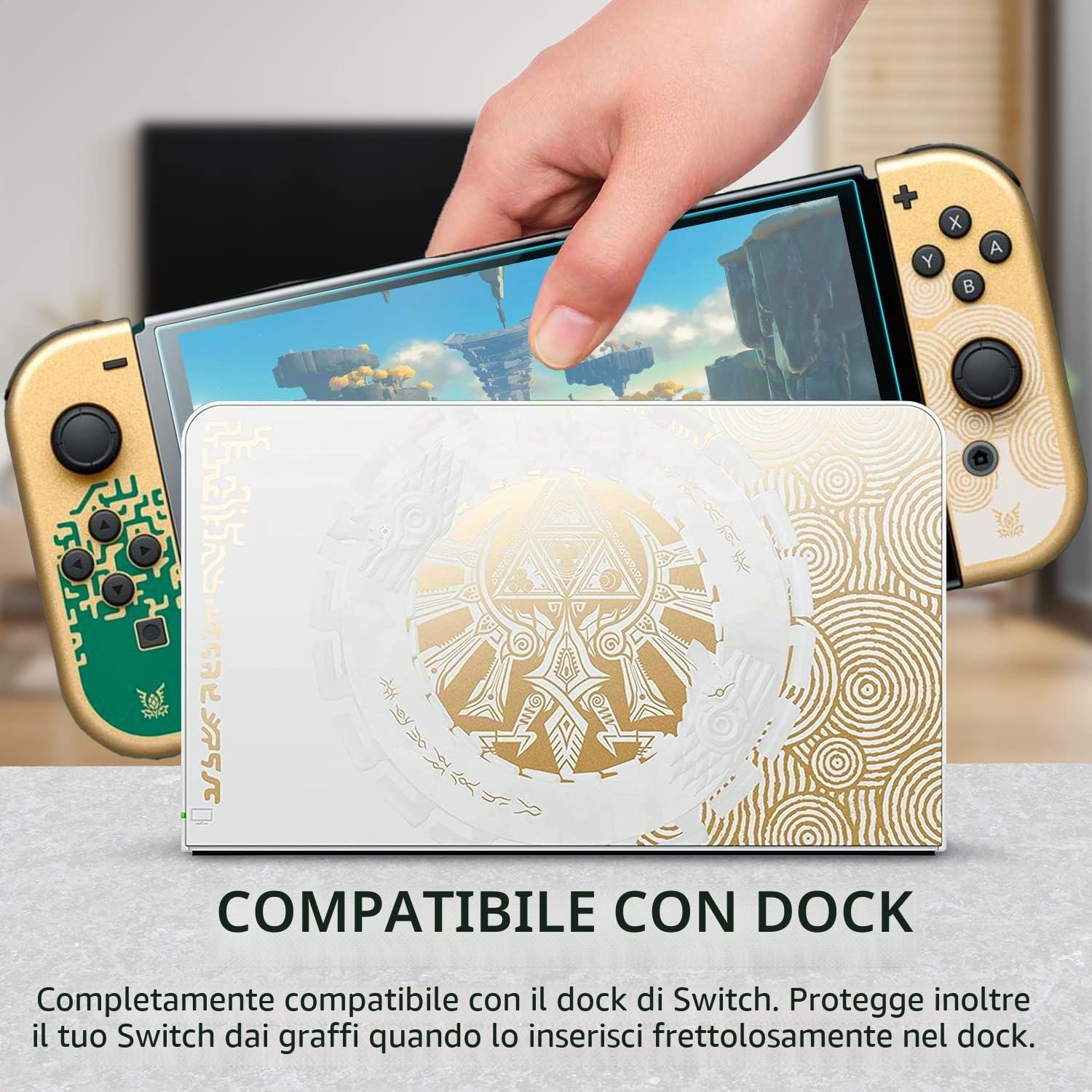 Thumbnail 6 de Orzly protezioni schermo Nintendo Switch OLED 4pz