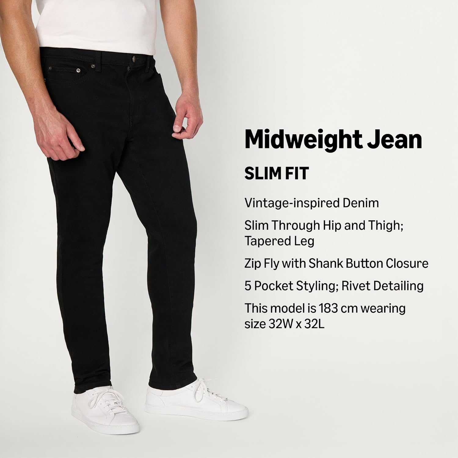 Thumbnail 3 de Amazon Essentials Men's Slim-Fit Jeans