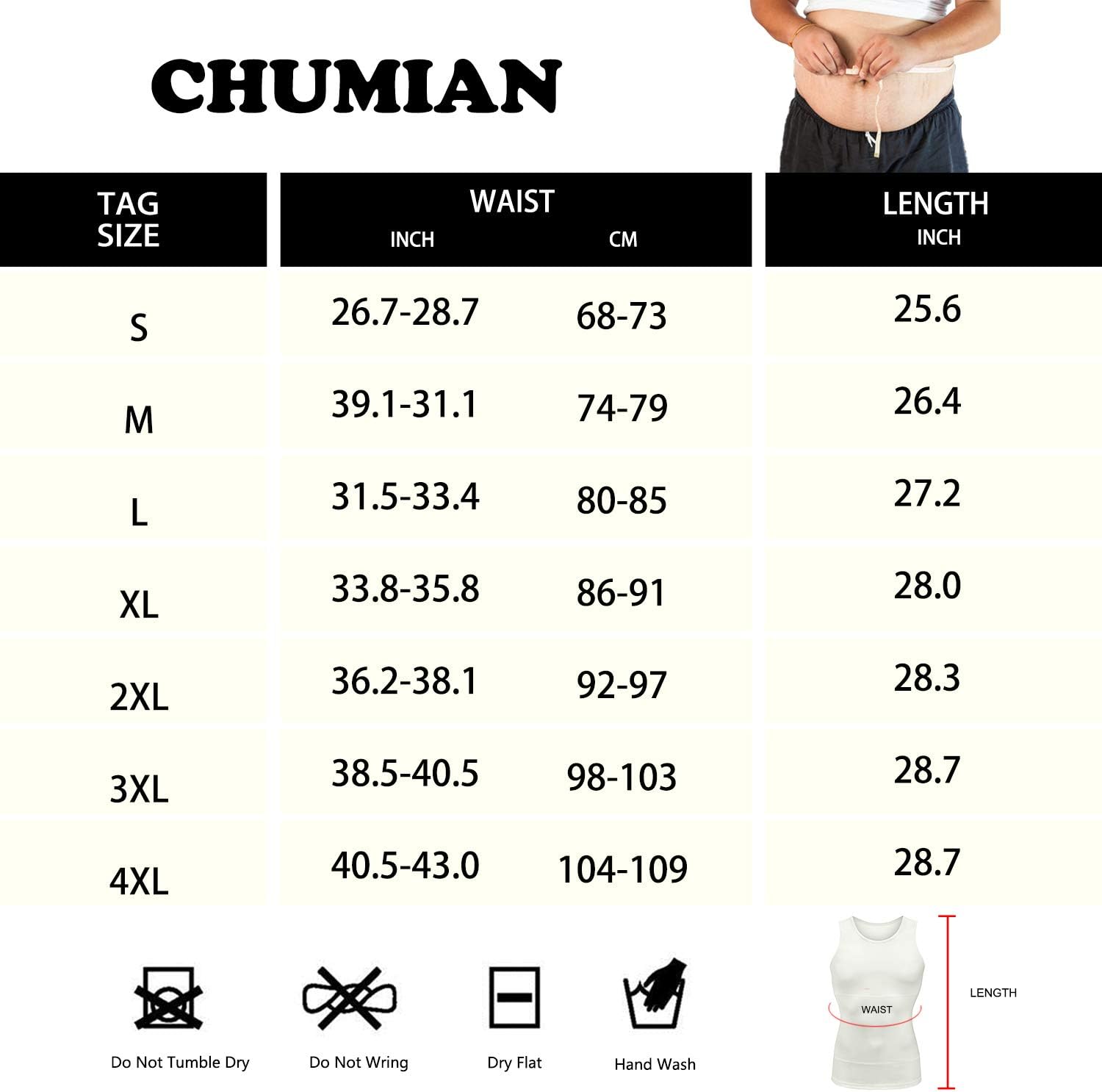 Thumbnail 6 de Chumian Maglietta Compressione Uomo 60% nylon