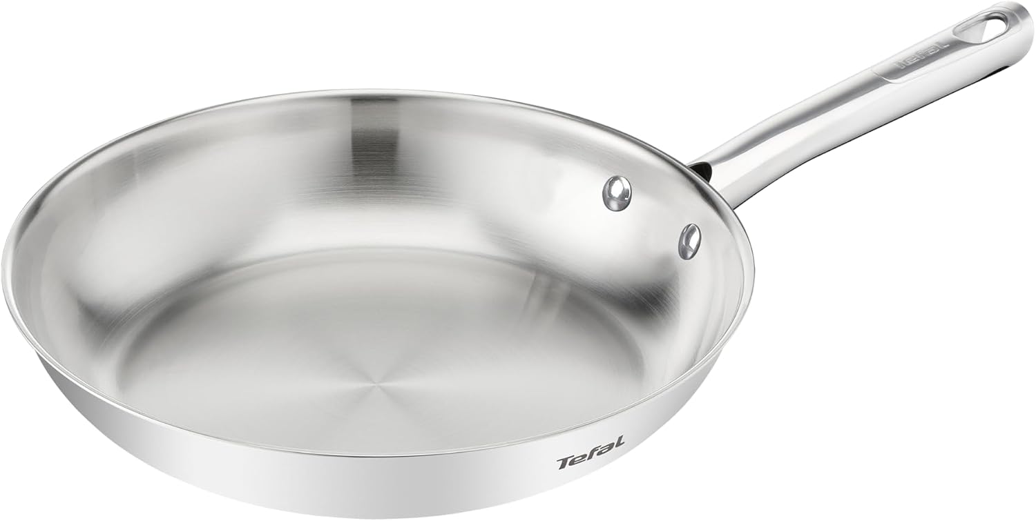 Detalle de Tefal Duetto On B8660234 koekenpan 20 cm van roestvrij staal, ongecoat