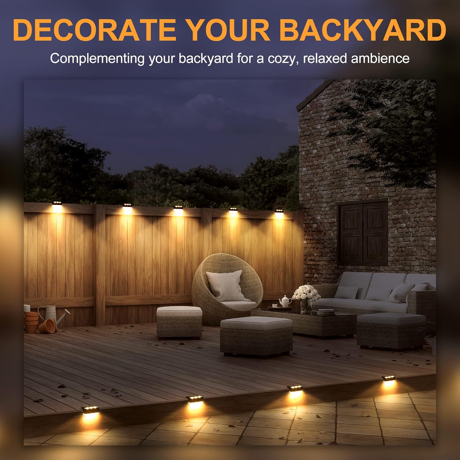 Thumbnail 6 de Solpex 12 Pack solar stair lights