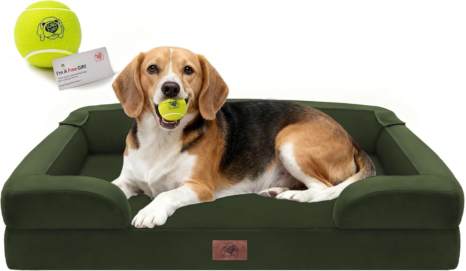 Detalle de Song Puppy Orthopedic Dog Bed, 36 x 27 Inch