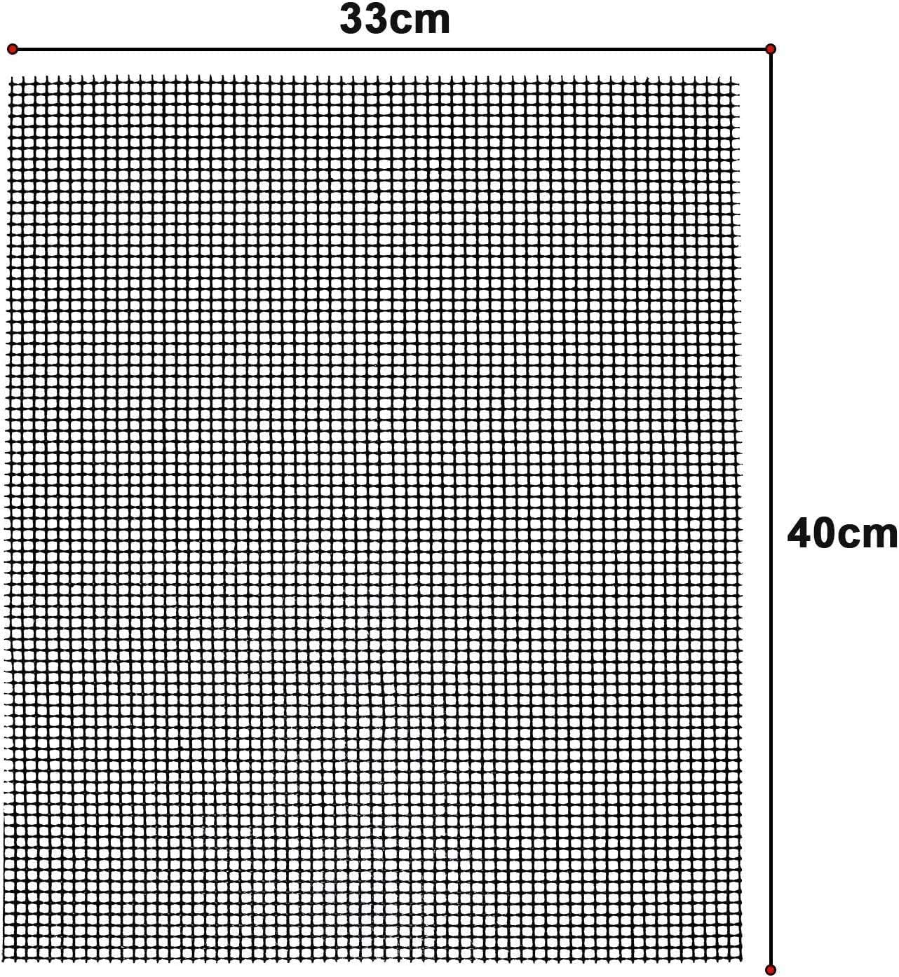 Thumbnail 5 de WholeFire JY1043 grillmattor, 6-pack i PTFE-belagd glasfiber, 40 × 33 cm