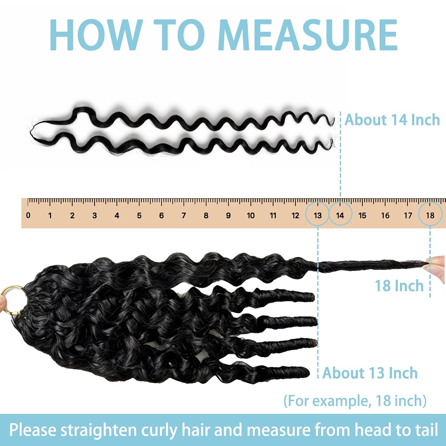 Thumbnail 4 de Burmese Curly Feather Crochet Hair: Knotless, Pre-Separated 18 Inch Bundle for Easy, Lightweight Install
