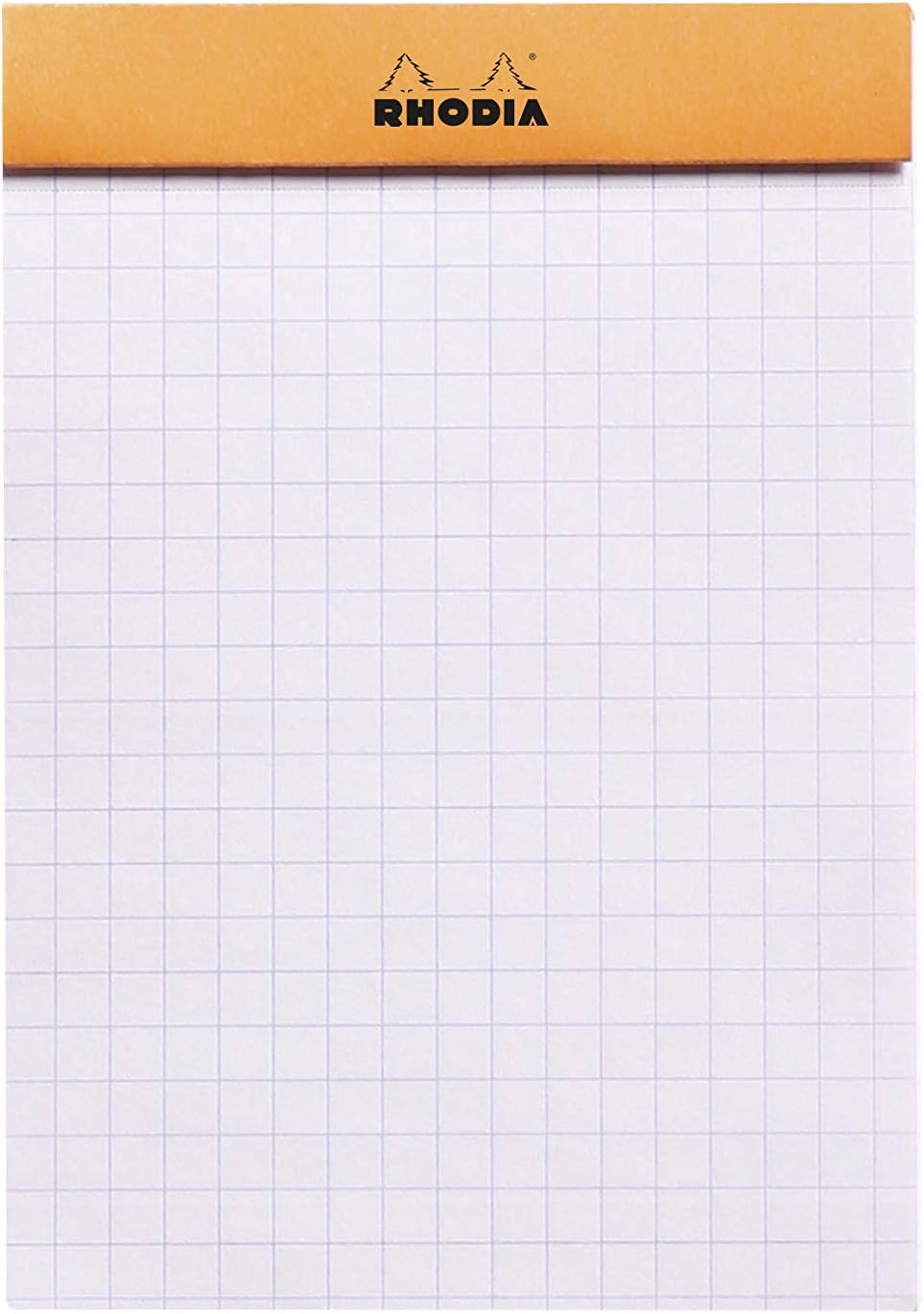 Detalle de RHODIA 12200Amzc – Lot de 5 blocs-notes agrafés N°12 Orange, 8,5 x 12 cm