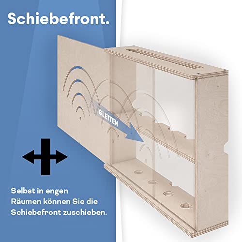 Thumbnail 3 de OHANA Router Schrank – Wandbox 40 × 9,5 × 32 cm, Made in EU