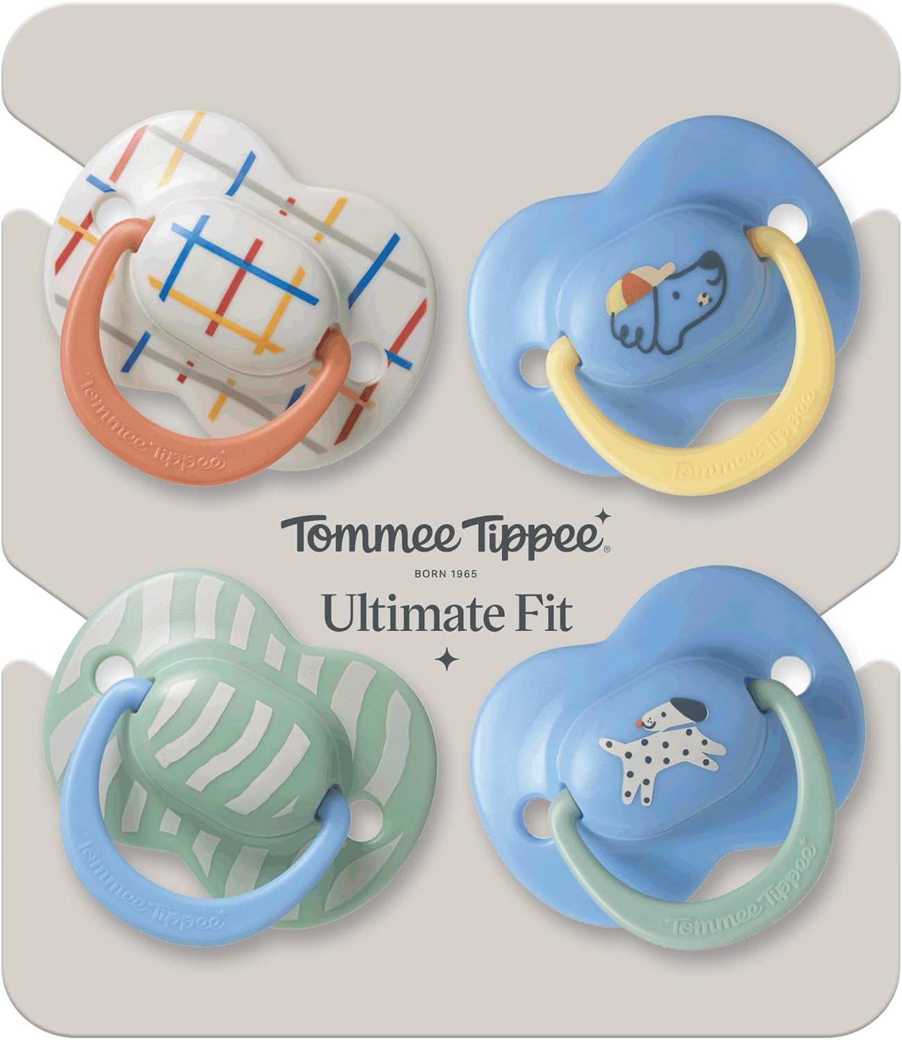 Thumbnail 5 de Tommee Tippee Sucette Ultimate Fit (6-18 mois), lot de 4, tétine orthodontique symétrique en silicone sans BPA