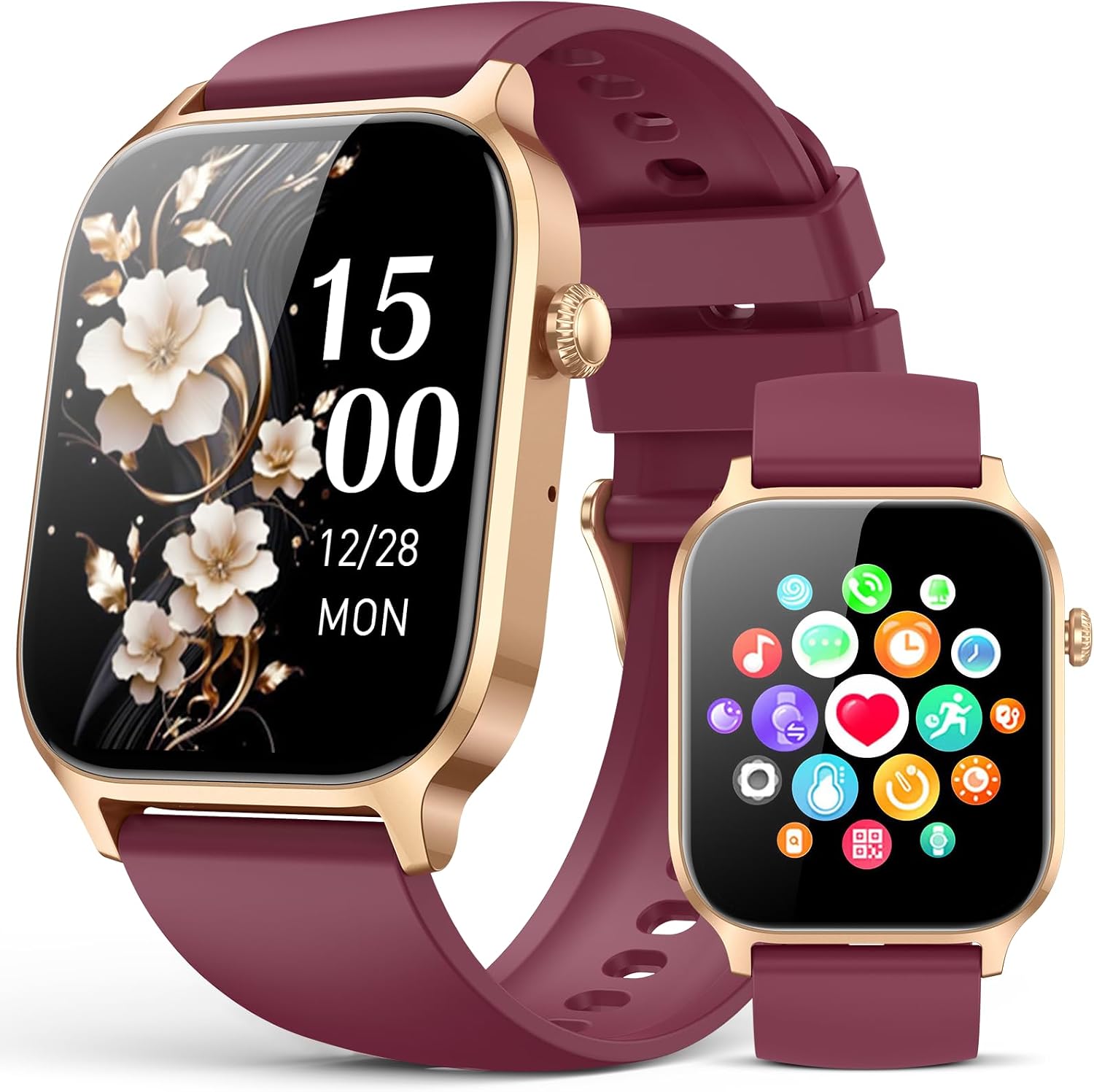 Detalle de Classic Red 1.83 Smartwatch with IP68