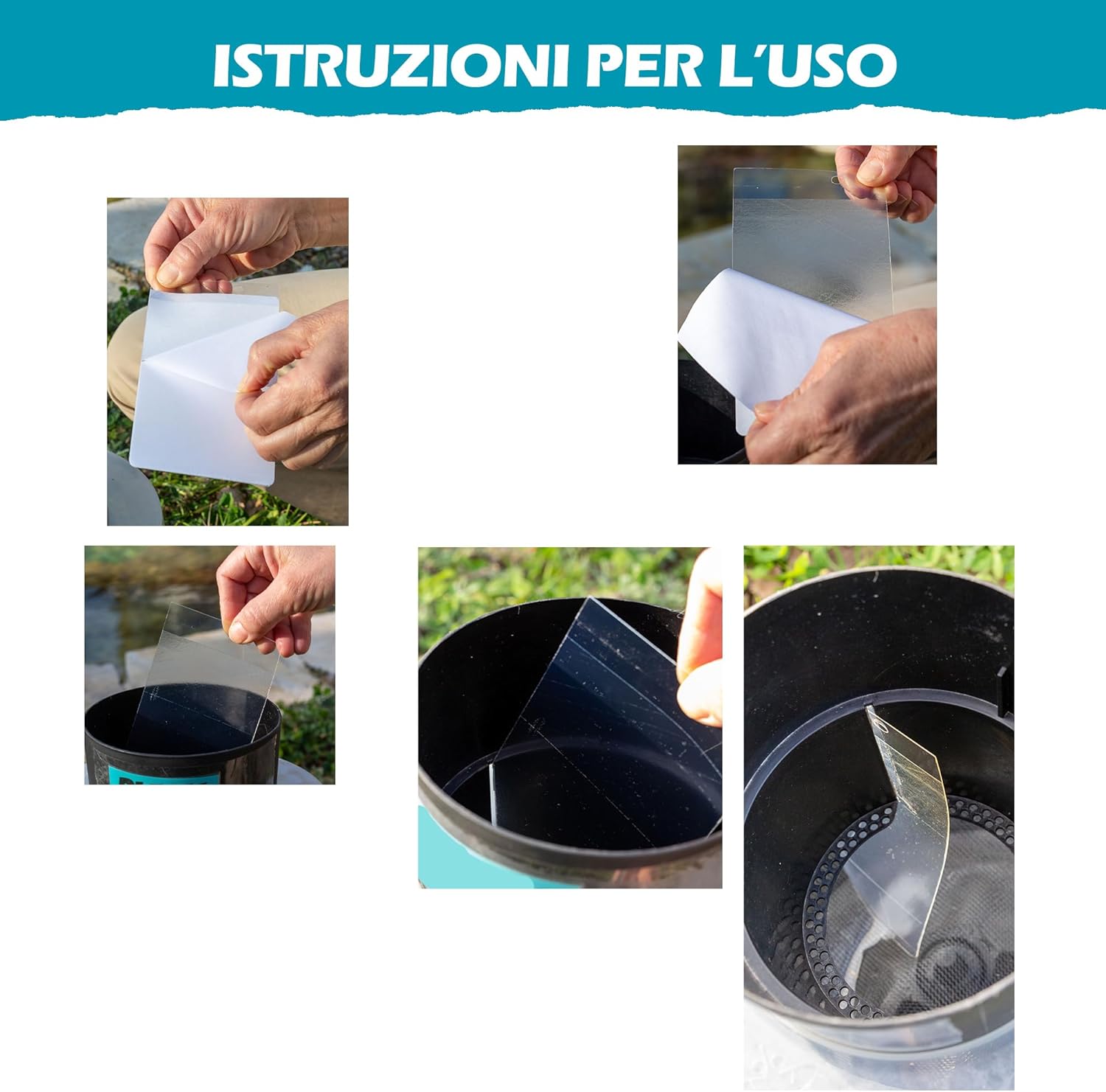 Thumbnail 1 de Mostiky: 30 fogli adesivi compatibili Biogents BG-GAT – cattura zanzare tigre prima della deposizione