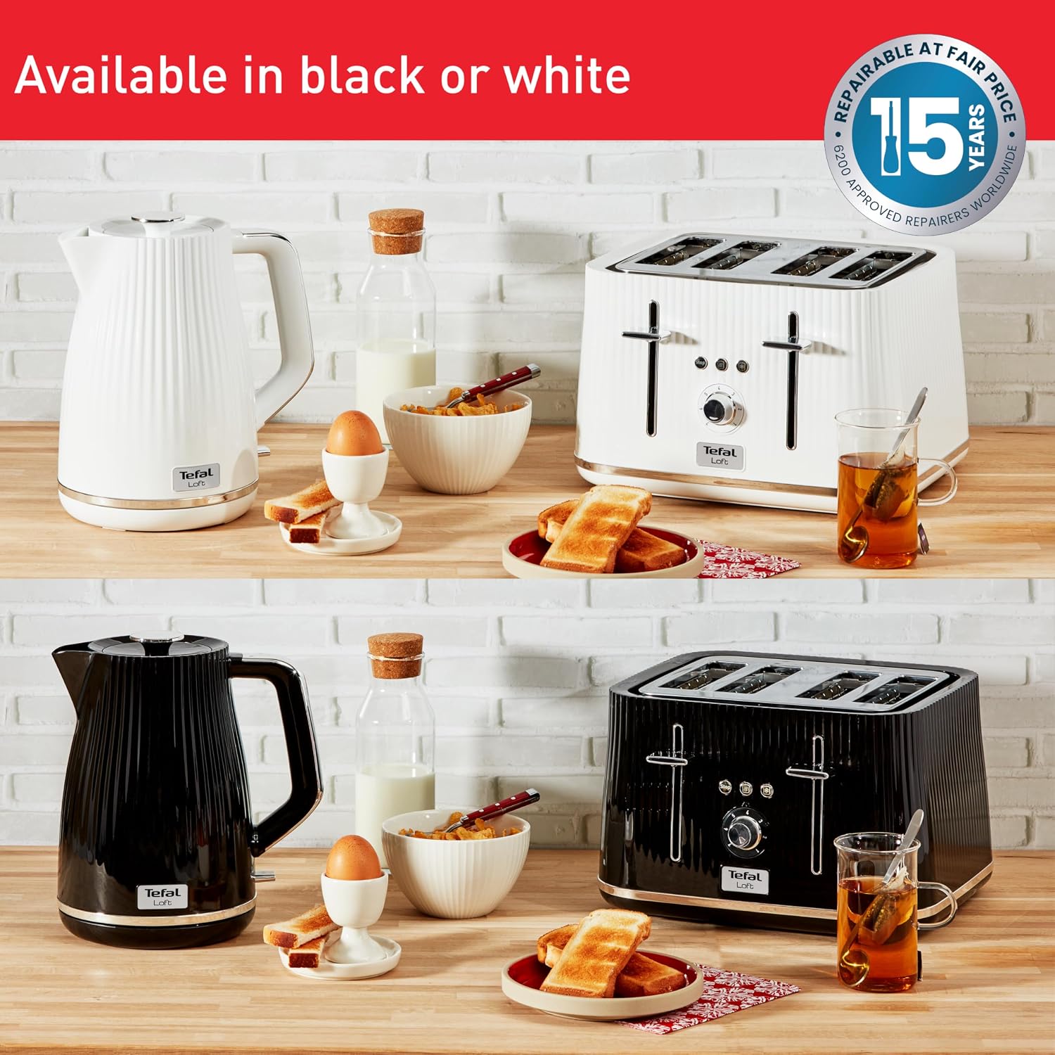Thumbnail 5 de Tefal Loft 4-Slot Toaster 1700W