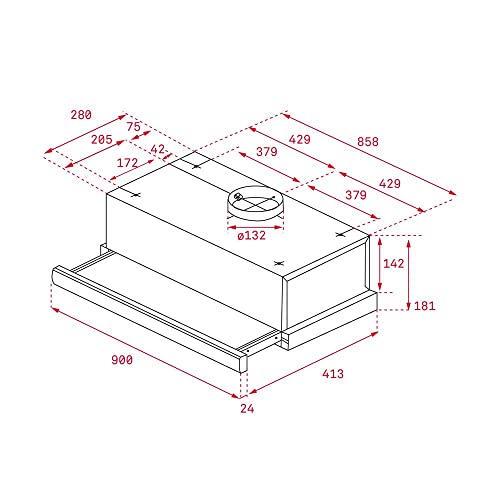 Thumbnail 1 de Teka TL 9310 Campana extractora 90 cm