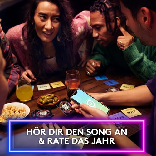 Detalle 2 de Hitster Erweiterungspack Urban & Hip Hop – Kartenspiel & Musikquiz