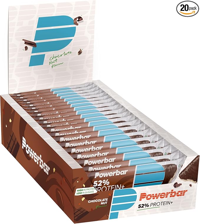 PowerBar Protein Plus 52% Chocolate Nut 🌰 Pack 20x50g