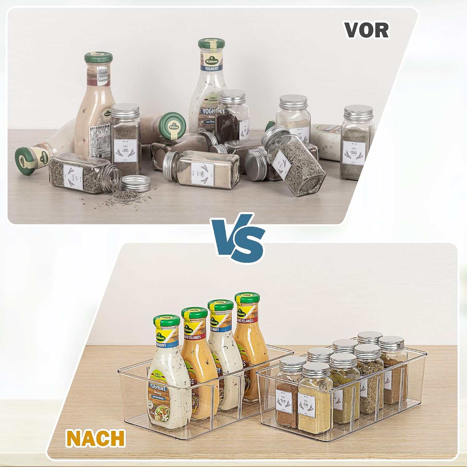 Thumbnail 3 de Vtopmart 8Pack Kühlschrank Organizer