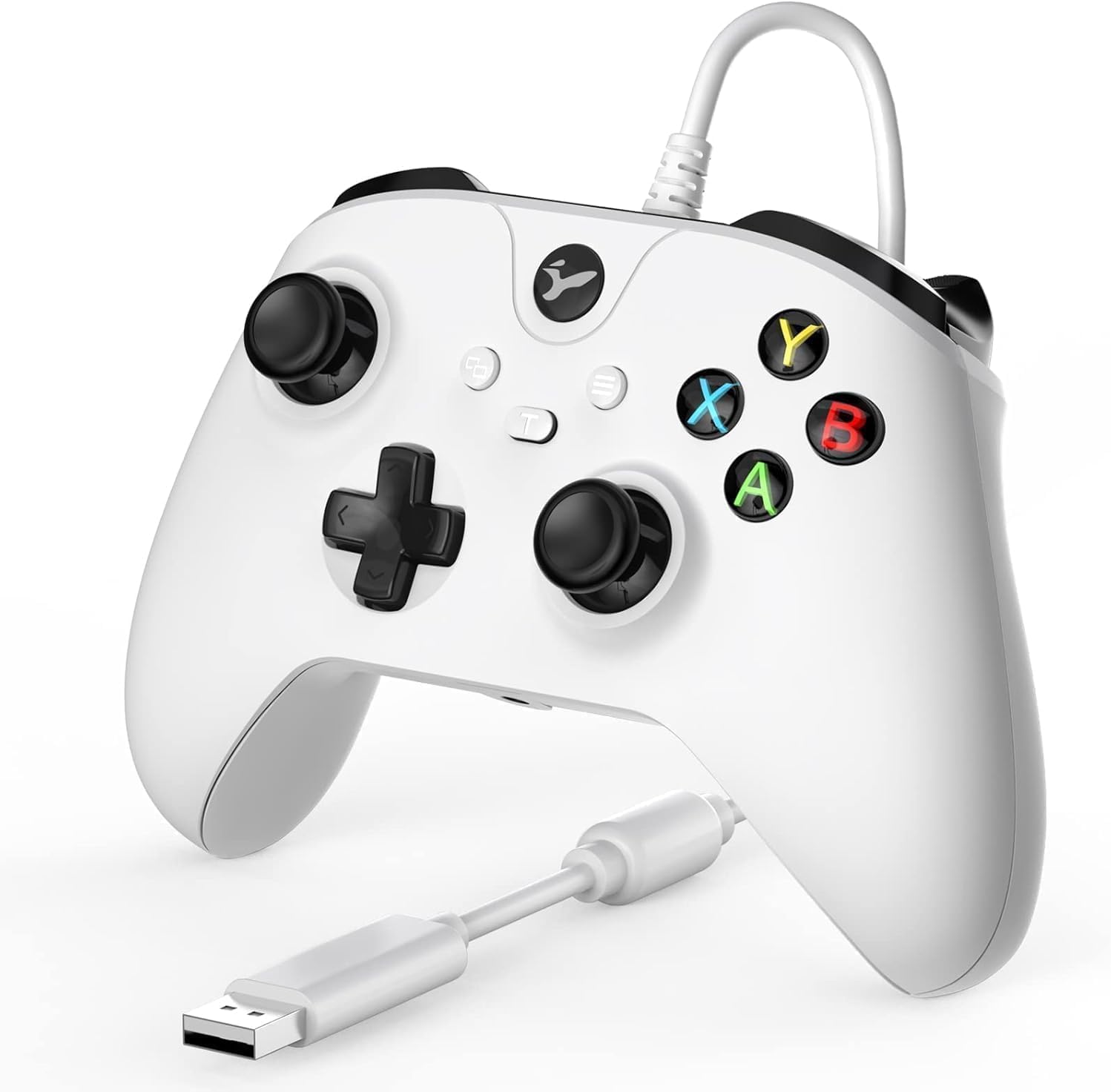 Detalle de YCCTEAM Wired Controller for Xbox One – Reliable wired gamepad with 3.5mm jack