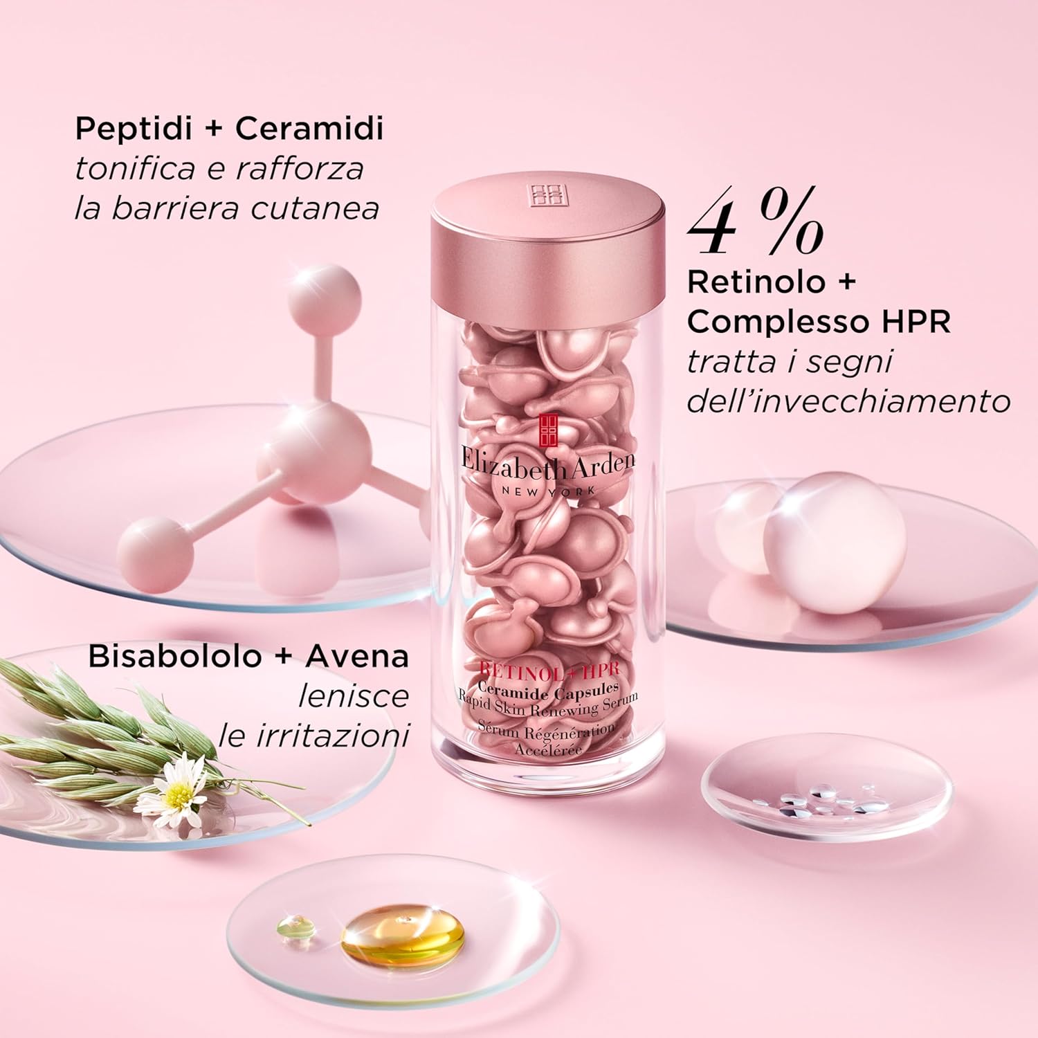 Thumbnail 6 de Elizabeth Arden Retinol + HPR capsule di siero con ceramidi e retinolo, 30 capsule monodose