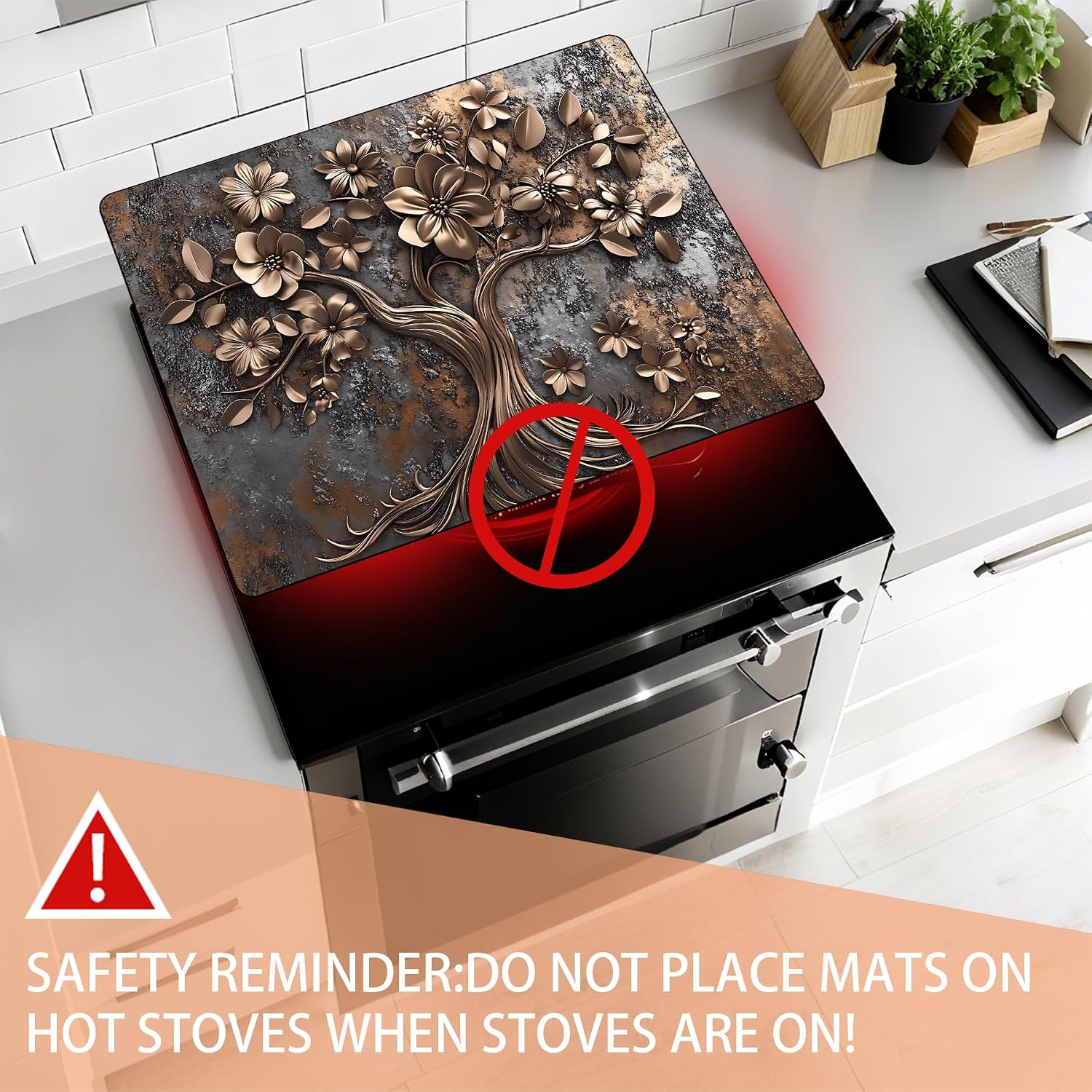 Thumbnail 5 de Seewan electric stove cover 28.5 x 20.5 inches