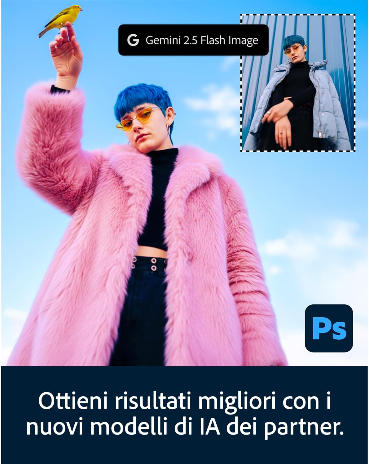 Detalle de Adobe Creative Cloud 1TB & McAfee Total Protection 2025 (Rinnovo automatico) | 6 Dispositivi | 12 Mesi