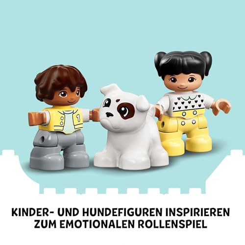Detalle de LEGO DUPLO Zahlenzug – Zählen lernen (10954) – Lernspielzeug für Kleinkinder ab 18 Monaten