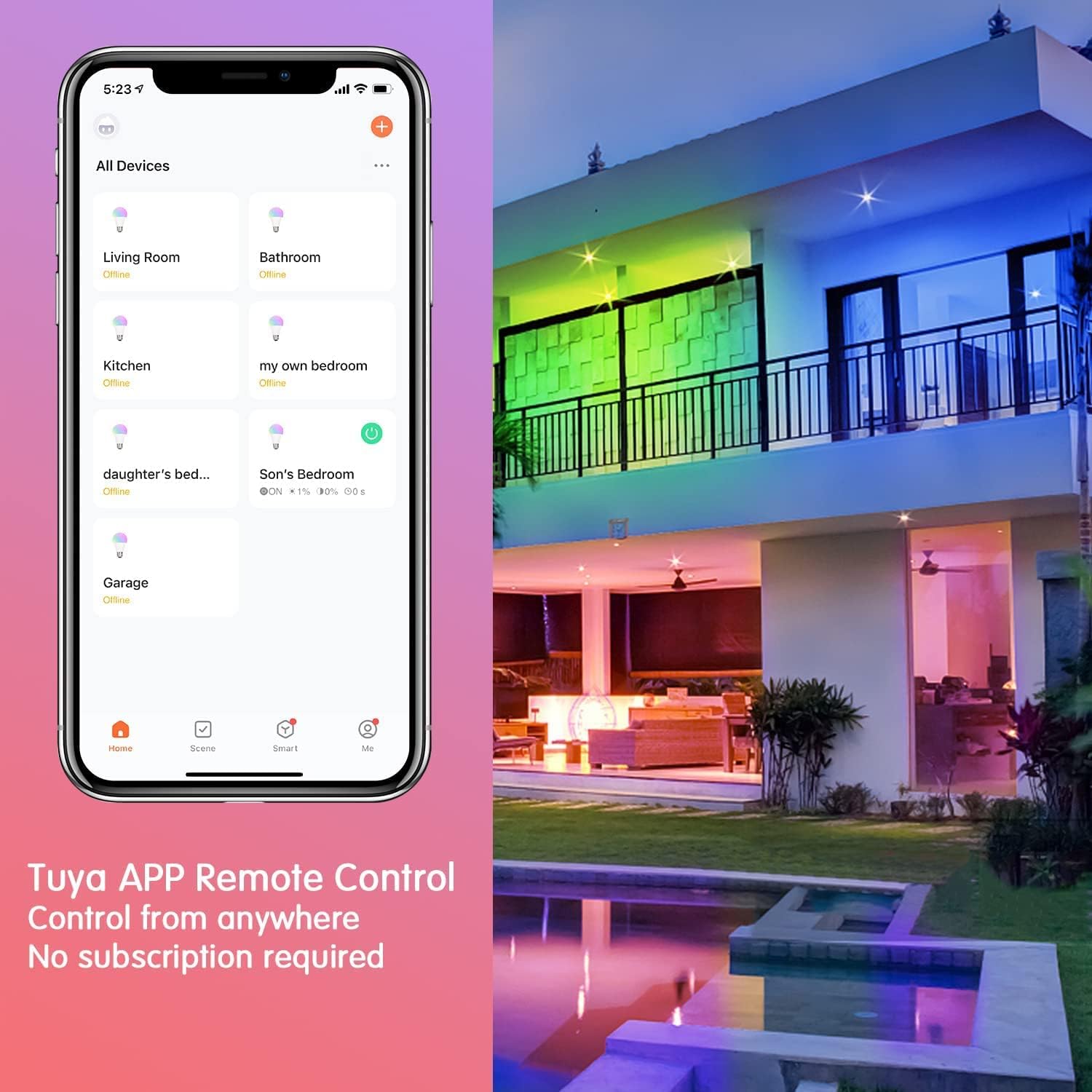 Detalle de DAYBETTER Smart Light Bulbs A19