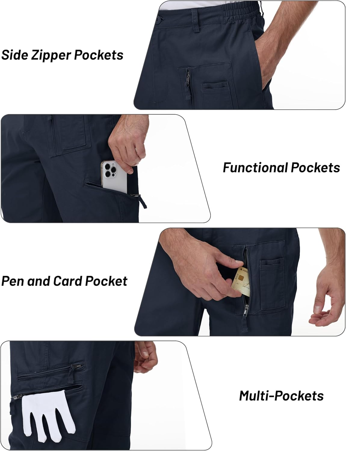 Thumbnail 4 de MAGCOMSEN cargo combat trousers 97% cotton