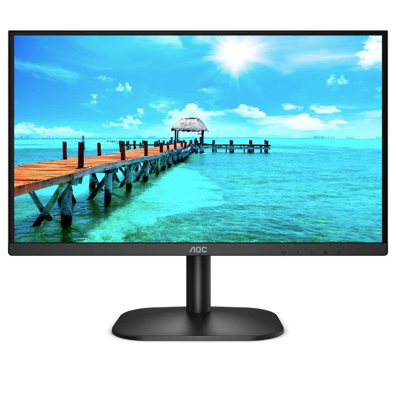 Thumbnail 2 de AOC 24B2XD 23.8" LED IPS FullHD: monitor sin marcos para setups multi‑monitor