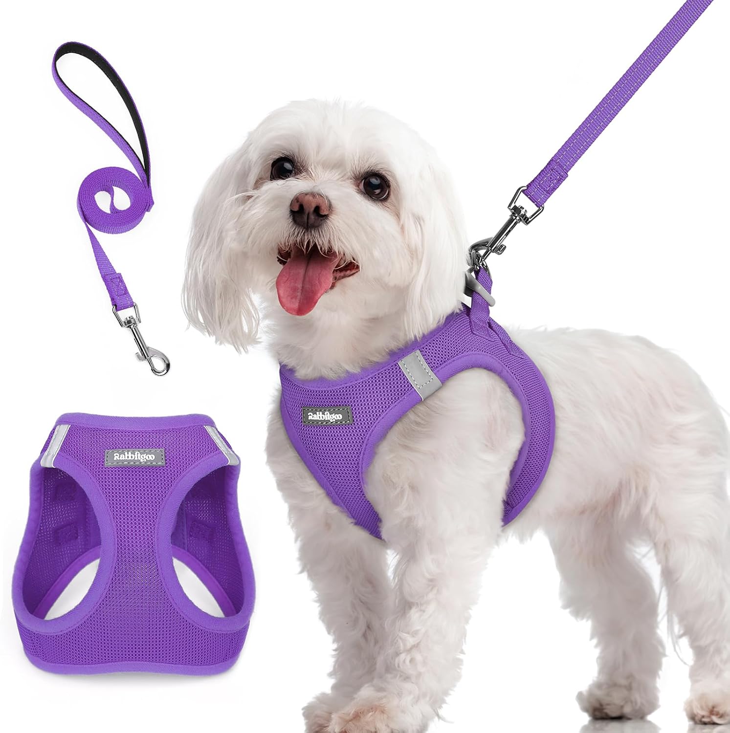 Detalle de rabbitgoo Dog Harness M Set