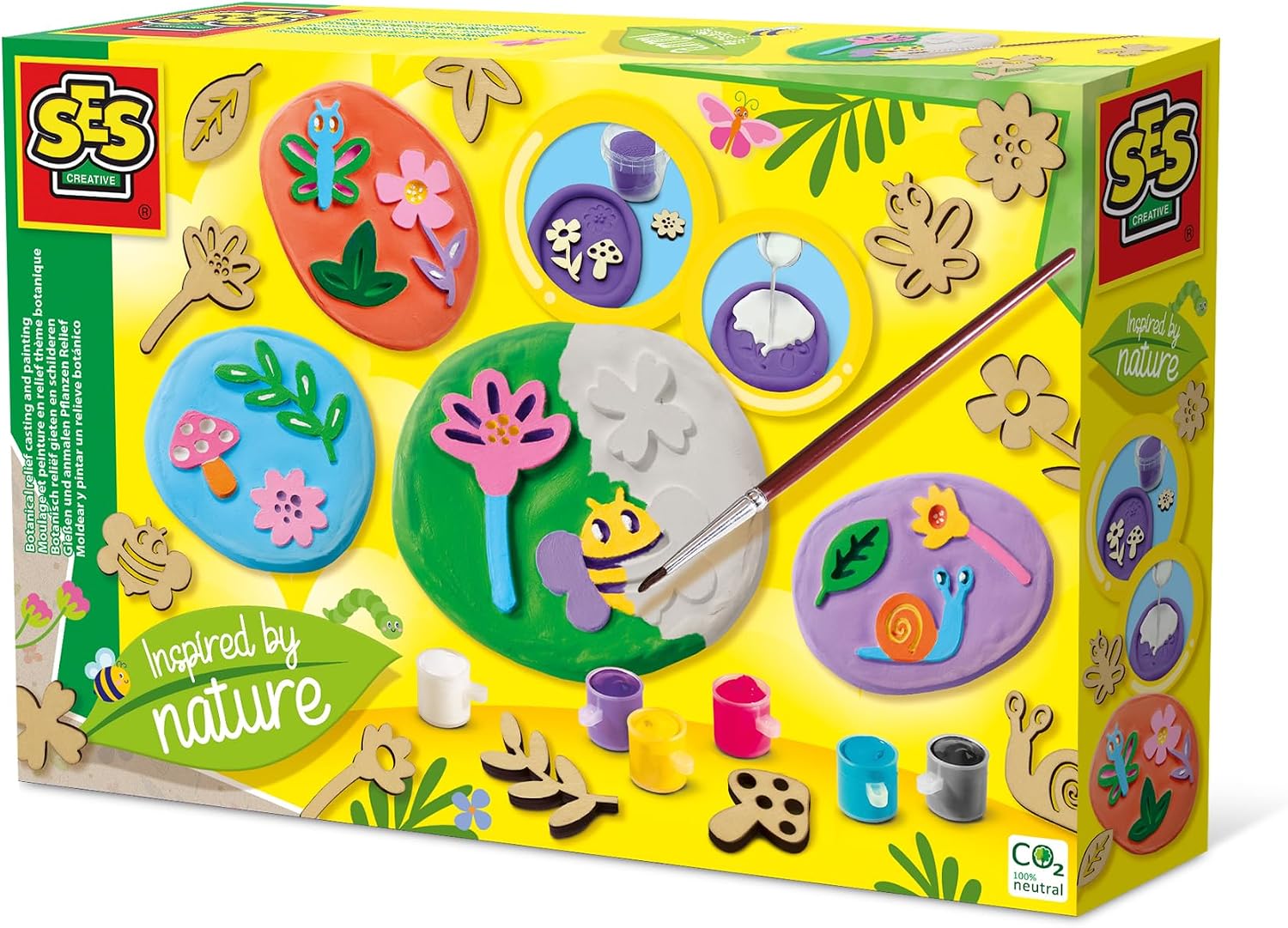 Detalle de SES Creative 01133 kit de moulage en plâtre 🎨