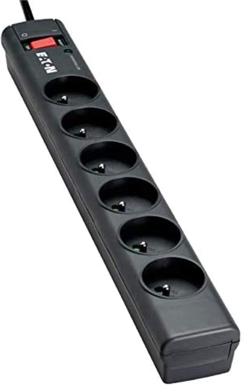 Thumbnail 1 de Eaton Protection Strip 6 FR (PS6F) – Multiprise/Parafoudre, 6 prises françaises, Noir