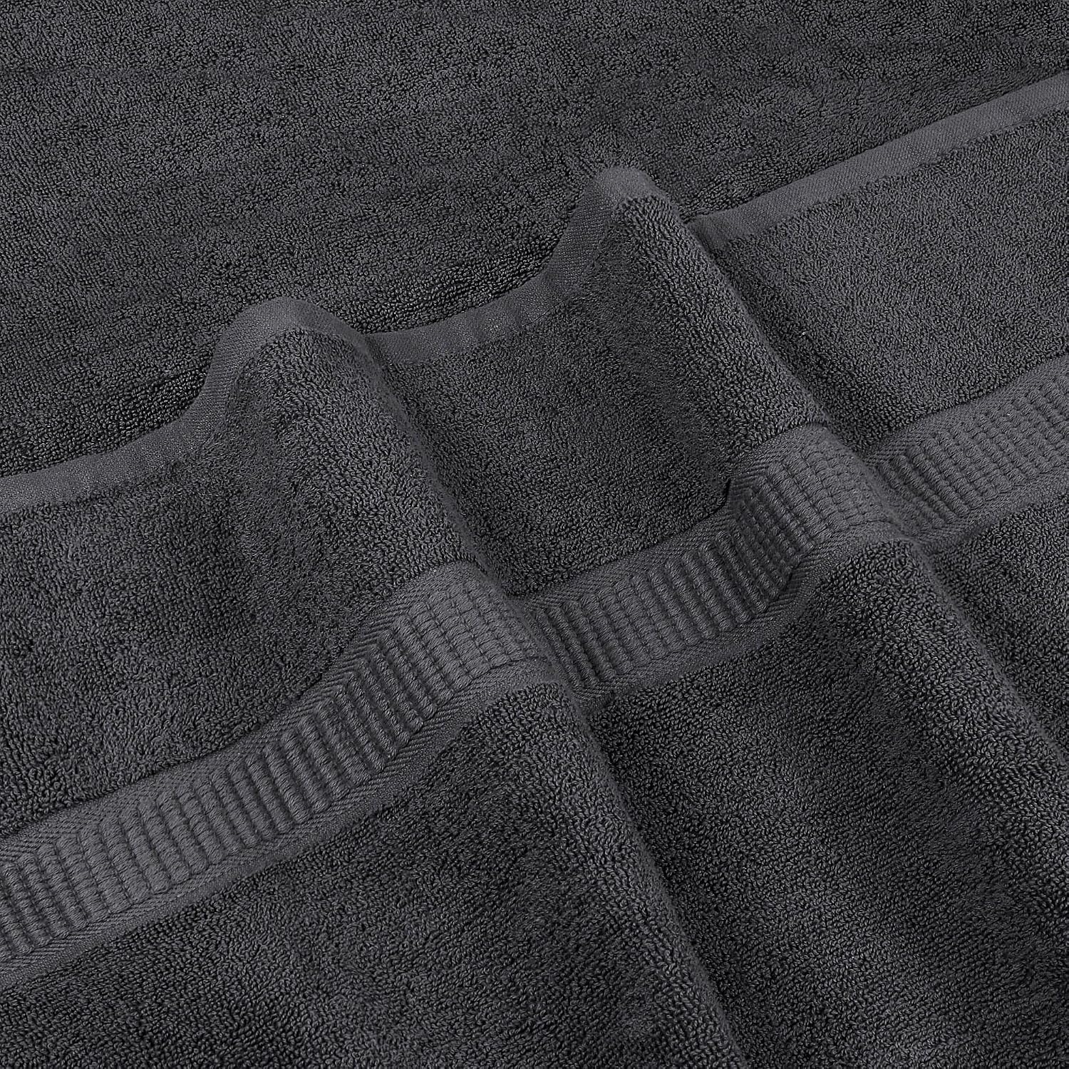 Thumbnail 4 de Utopia Towels Jumbo Bath Sheets, 2-Pack, 35 x 70 in, 600 GSM Cotton, Gray