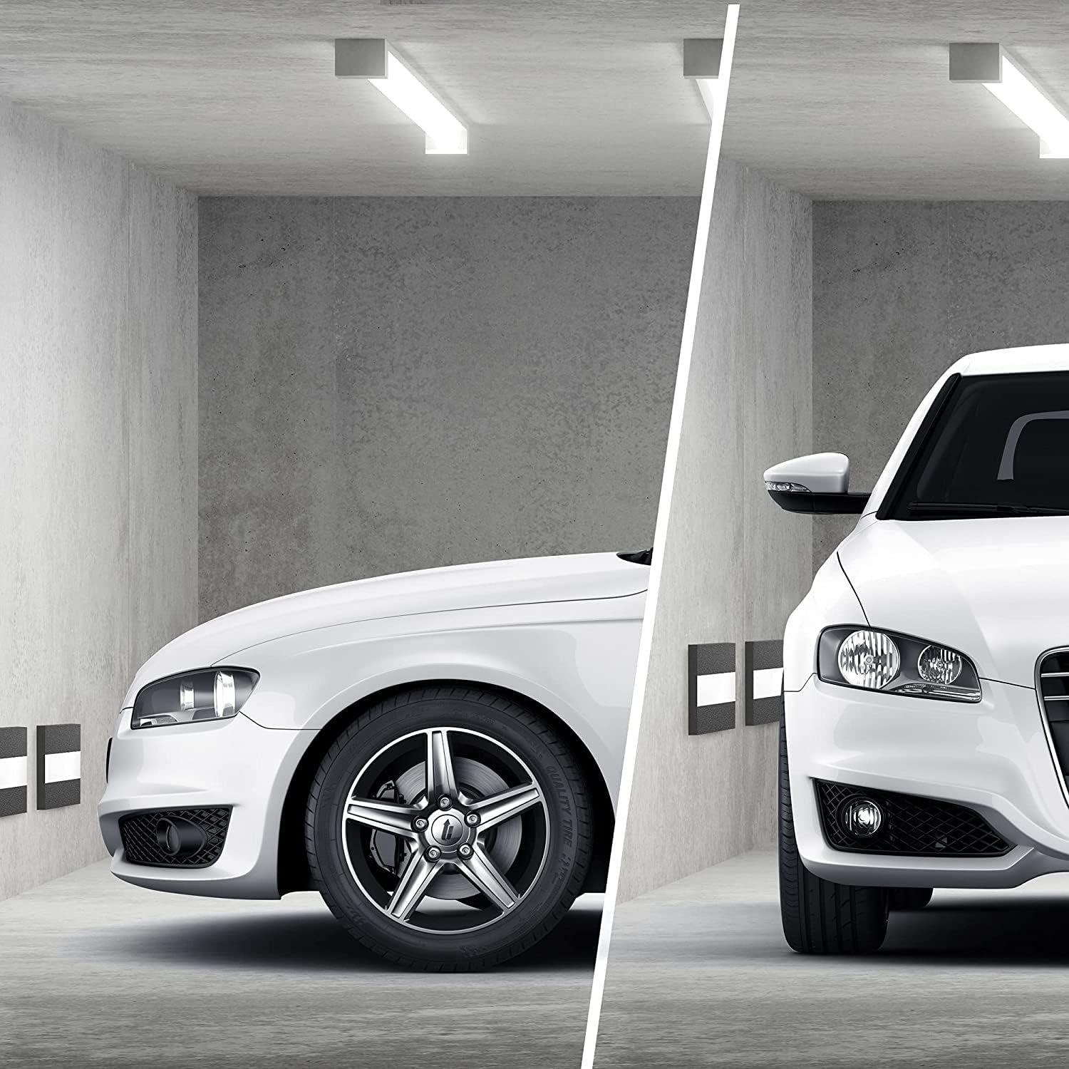 Detalle 2 de Upgrade4cars Protection Mur Voiture 2 Plaques