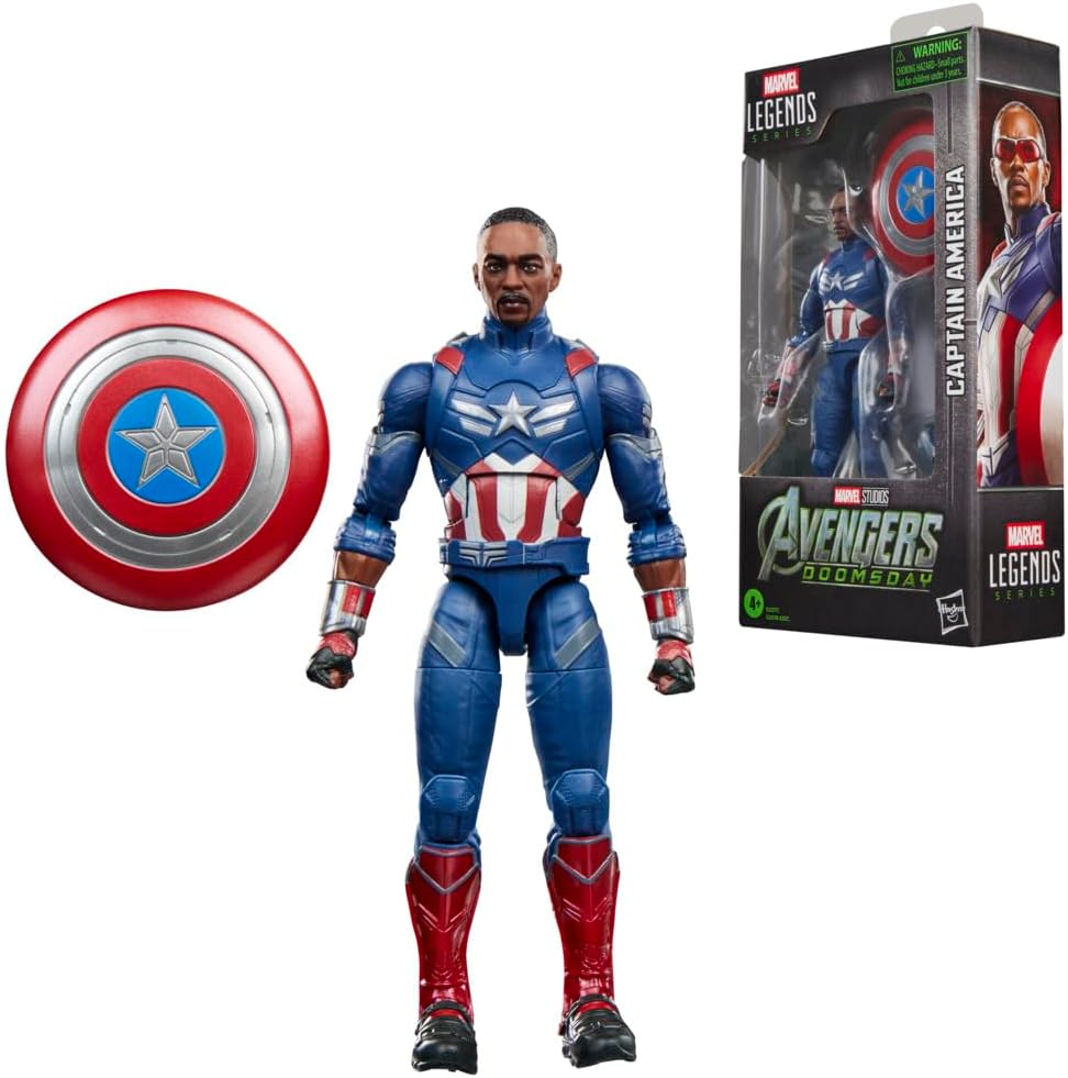 Thumbnail 2 de Marvel マーベルレジェンド・シリーズ G2377 キャプテン・アメリカ 15cm可動フィギュア