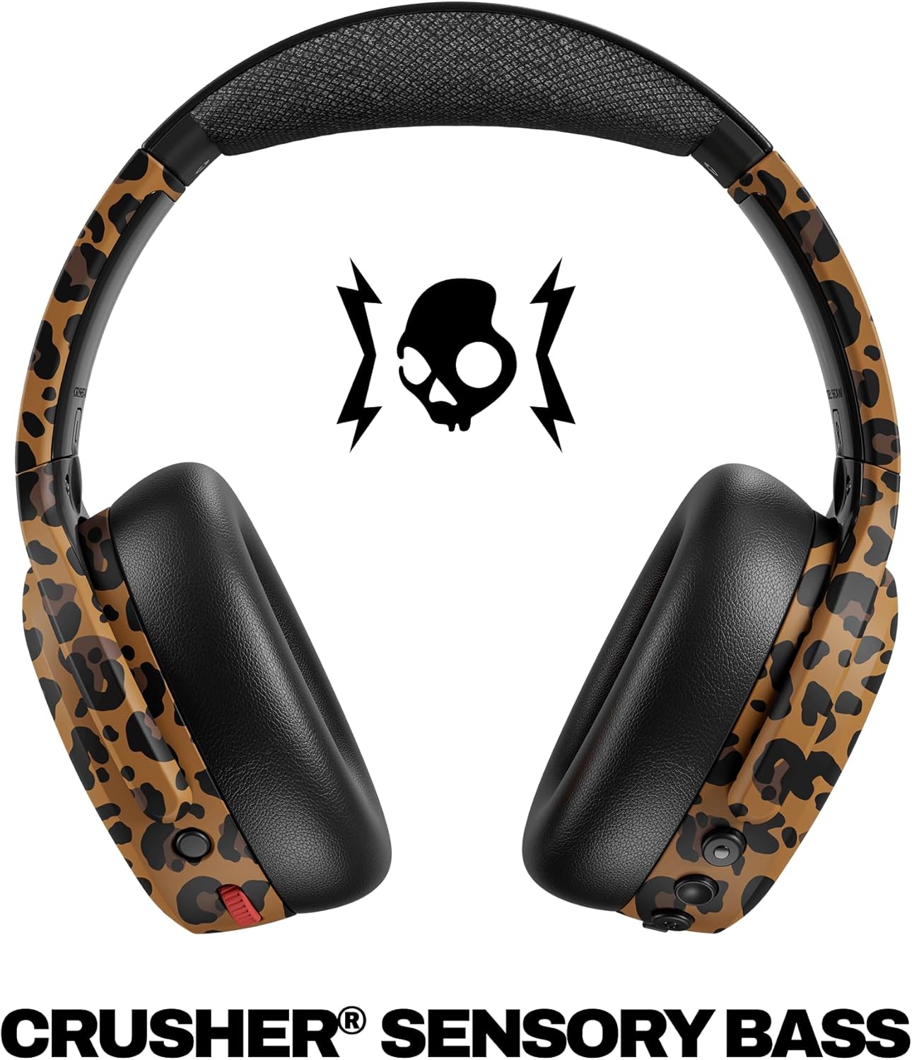 Thumbnail 1 de Skullcandy Crusher ANC 2 Wireless Over-Ear Bluetooth Headphones (Leopard) with Multi-Sensory Bass