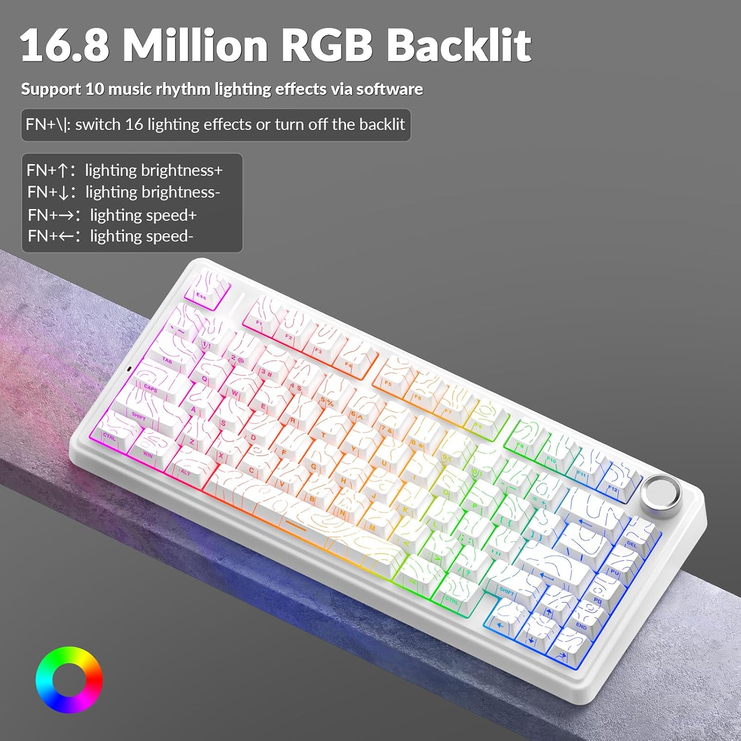 Thumbnail 6 de AULA F75 75% wireless mechanical keyboard
